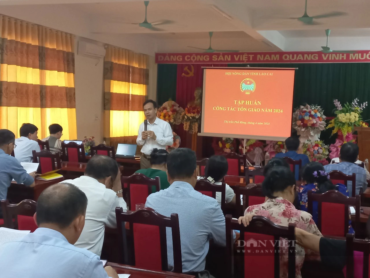 Nâng cao nhận thức về công tác tôn giáo cho cán bộ Hội Nông dân ở Lào Cai - Ảnh 2.