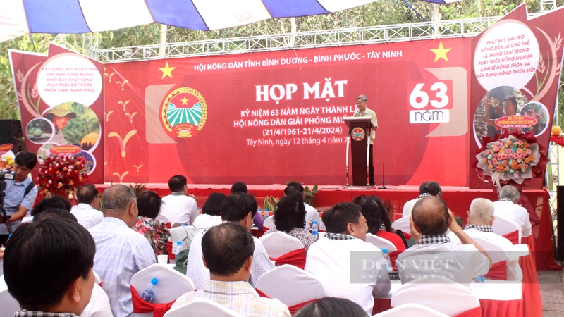 Hội Nông dân Bình Dương, Bình Phước, Tây Ninh kỷ niệm 63 năm ngày thành lập Hội Nông dân giải phóng Miền Nam- Ảnh 9.