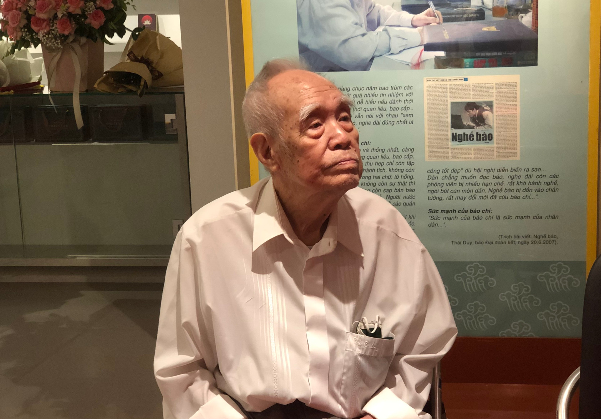 Nhà báo Thái Duy - tác giả Sống như Anh qua đời hưởng thọ 99 tuổi- Ảnh 1.