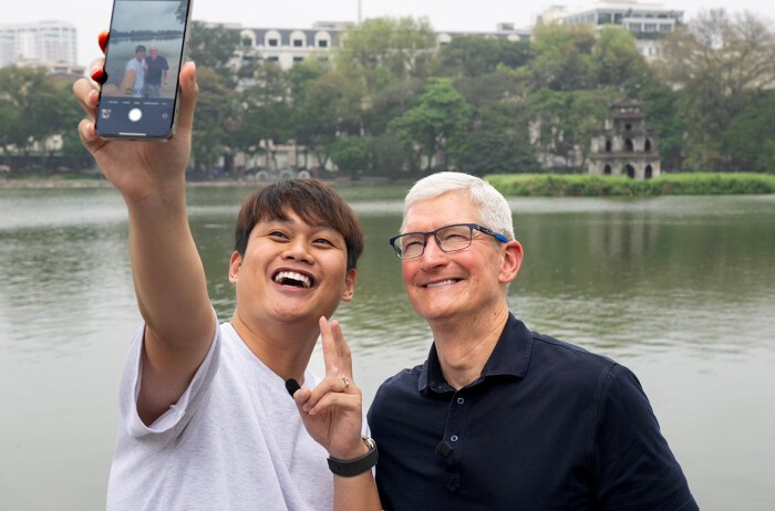 Tim Cook và lãnh đạo cấp cao Apple đến Việt Nam, cứ điểm sản xuất của  "táo khuyết"- Ảnh 3.