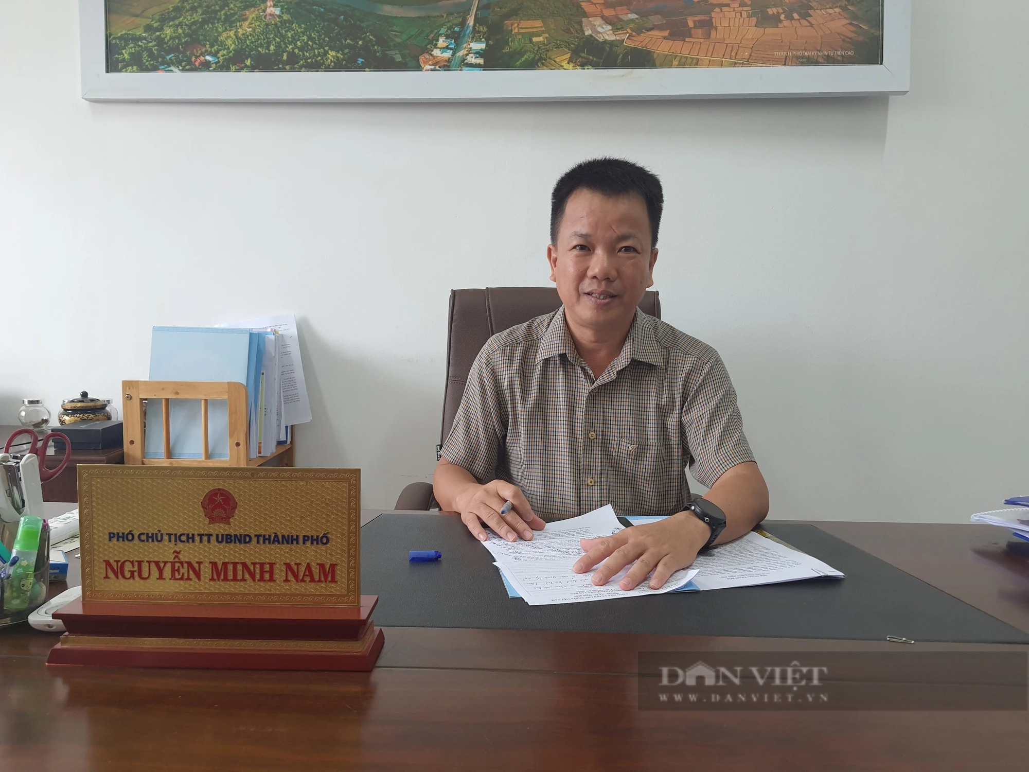 Ông Nguyễn Minh Nam được giao quyền Chủ tịch UBND thành phố Tam Kỳ- Ảnh 1.