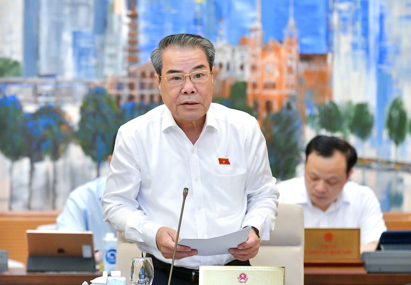 Cử tri đánh giá cao kết quả chuyến thăm Trung Quốc của Chủ tịch Quốc hội Vương Đình Huệ- Ảnh 1.