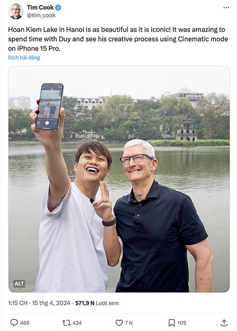 Từ sự kiện Tim Cook đến Việt Nam: Phong cách truyền thông "không giống ai" của Apple- Ảnh 1.