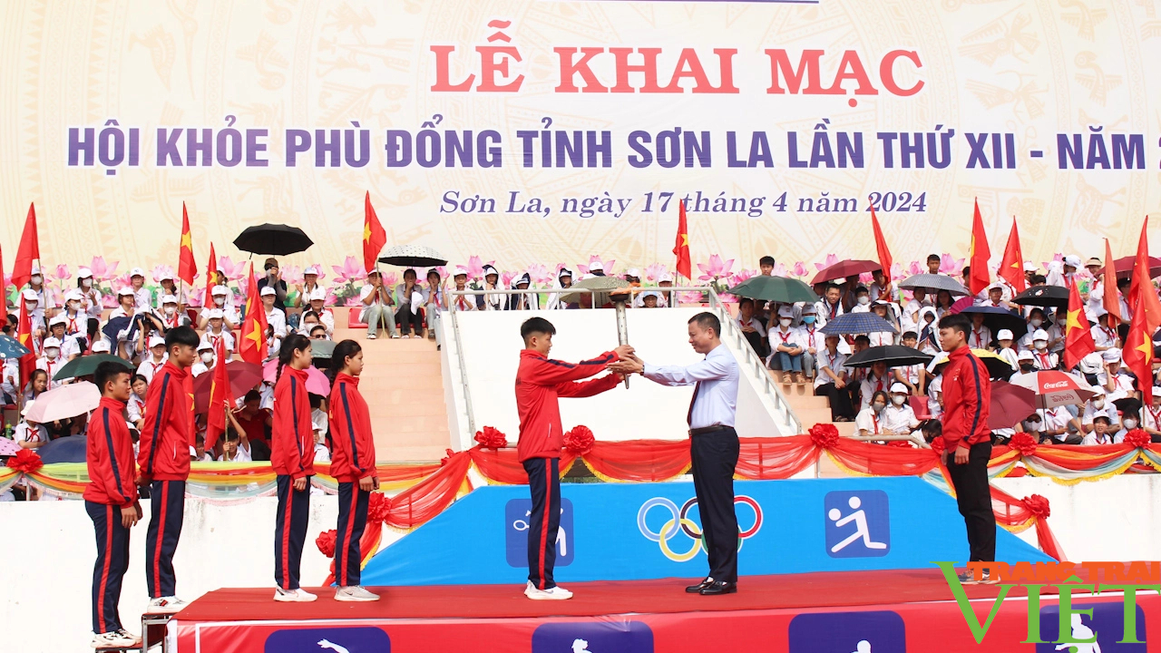 Hơn 1.000 vận động viên tham gia Hội khỏe Phù Đổng tỉnh Sơn La lần thứ XII- Ảnh 3.
