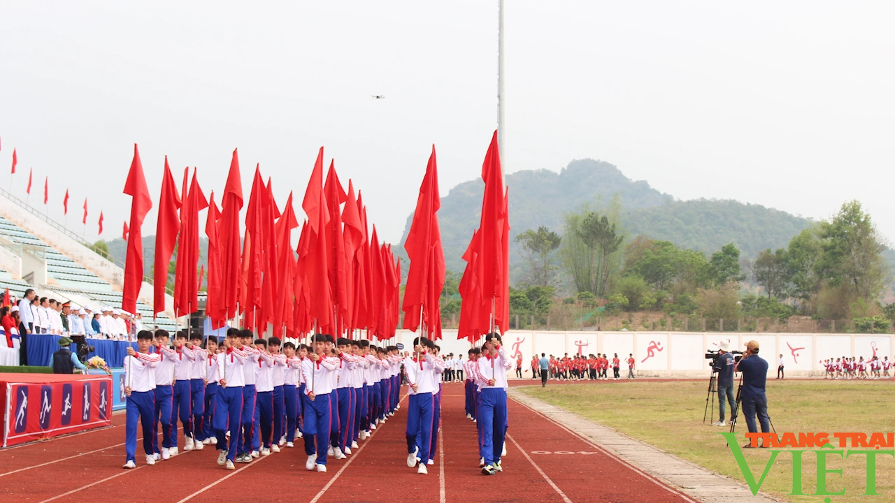 Hơn 1.000 vận động viên tham gia Hội khỏe Phù Đổng tỉnh Sơn La lần thứ XII- Ảnh 6.