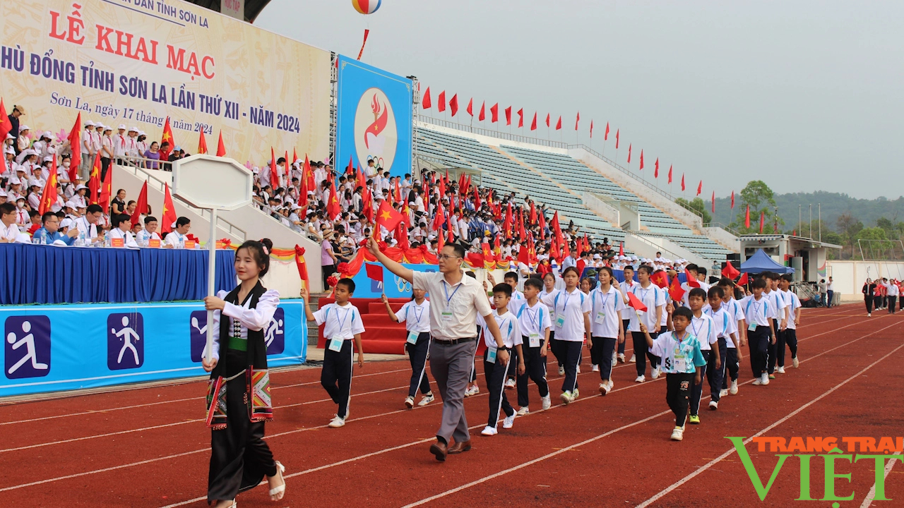 Hơn 1.000 vận động viên tham gia Hội khỏe Phù Đổng tỉnh Sơn La lần thứ XII- Ảnh 7.
