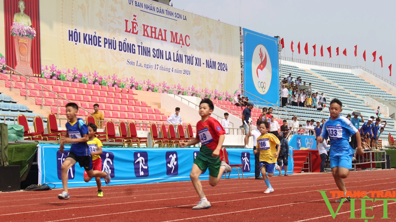 Hơn 1.000 vận động viên tham gia Hội khỏe Phù Đổng tỉnh Sơn La lần thứ XII- Ảnh 9.
