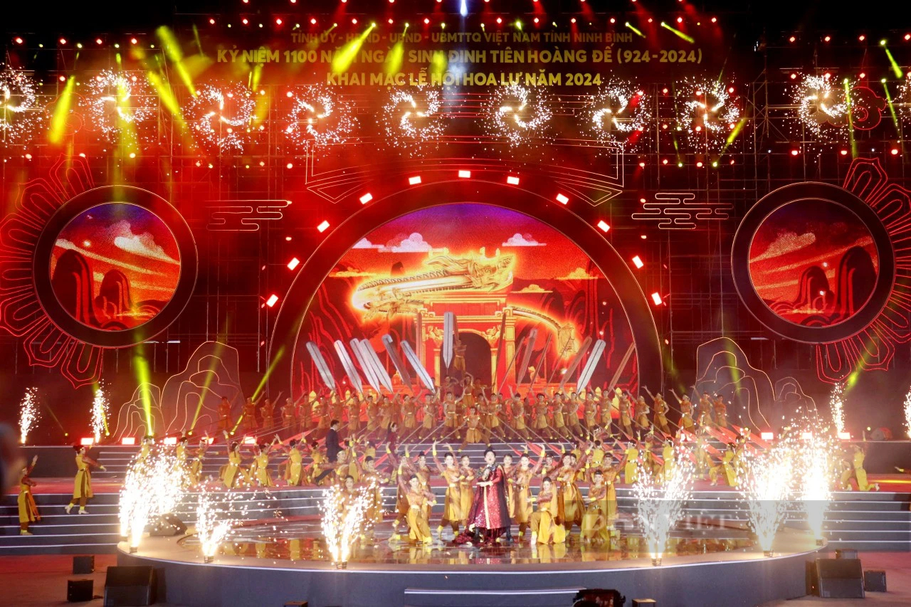 Ninh Bình kỷ niệm 1.100 năm ngày sinh Đinh Tiên Hoàng Đế, khai mạc Lễ hội Hoa Lư năm 2024- Ảnh 2.
