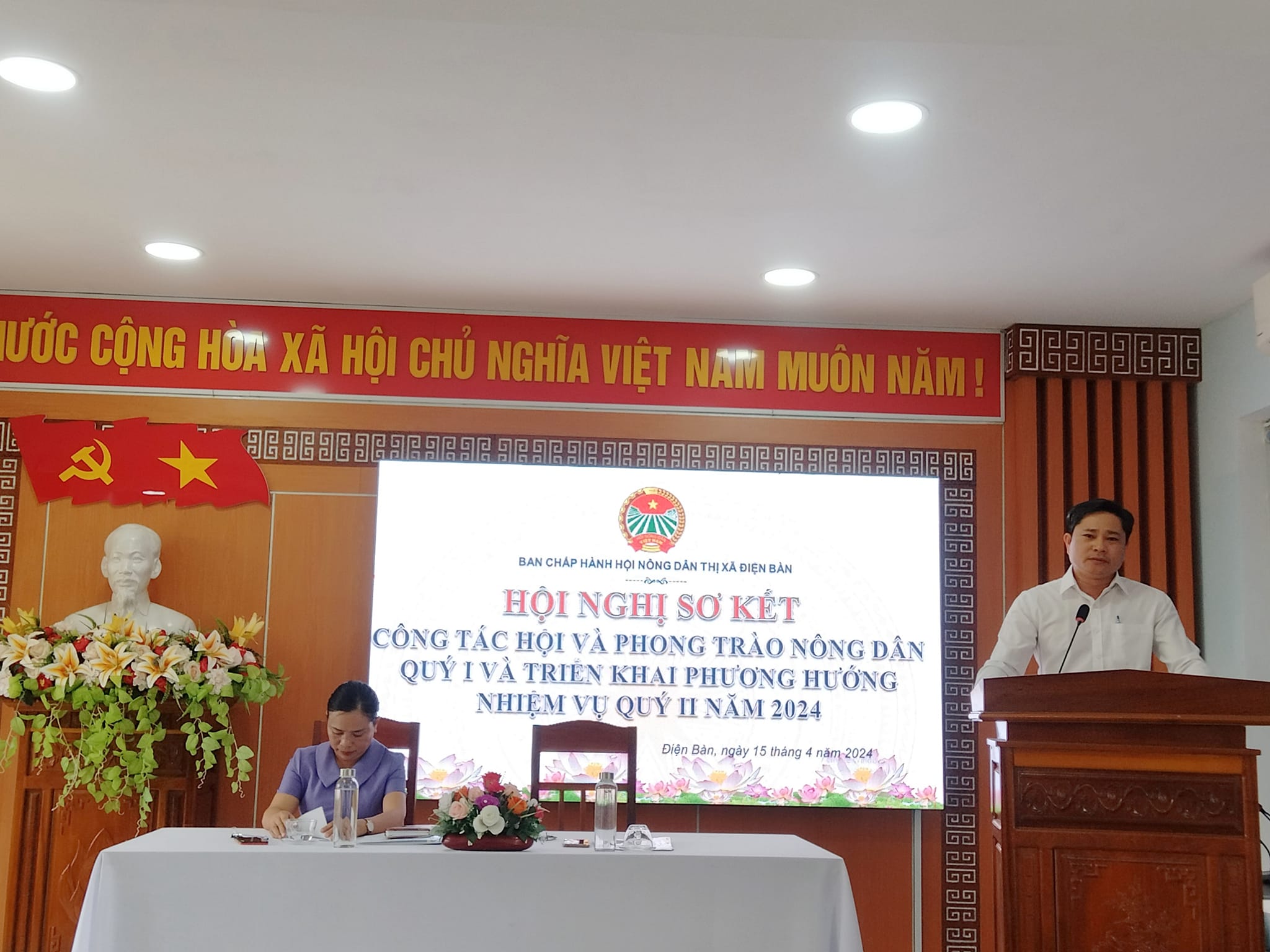 Quảng Nam: Hội Nông dân thị xã Điện Bàn sơ kết công tác Hội và phong trào nông dân quý I/2024- Ảnh 1.