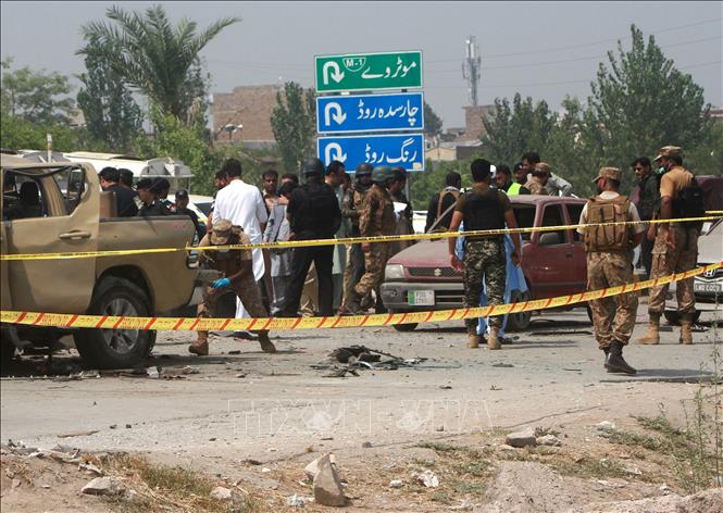 Pakistan: Chặn đứng vụ đánh bom liều chết nhằm vào đoàn xe chở người nước ngoài- Ảnh 1.