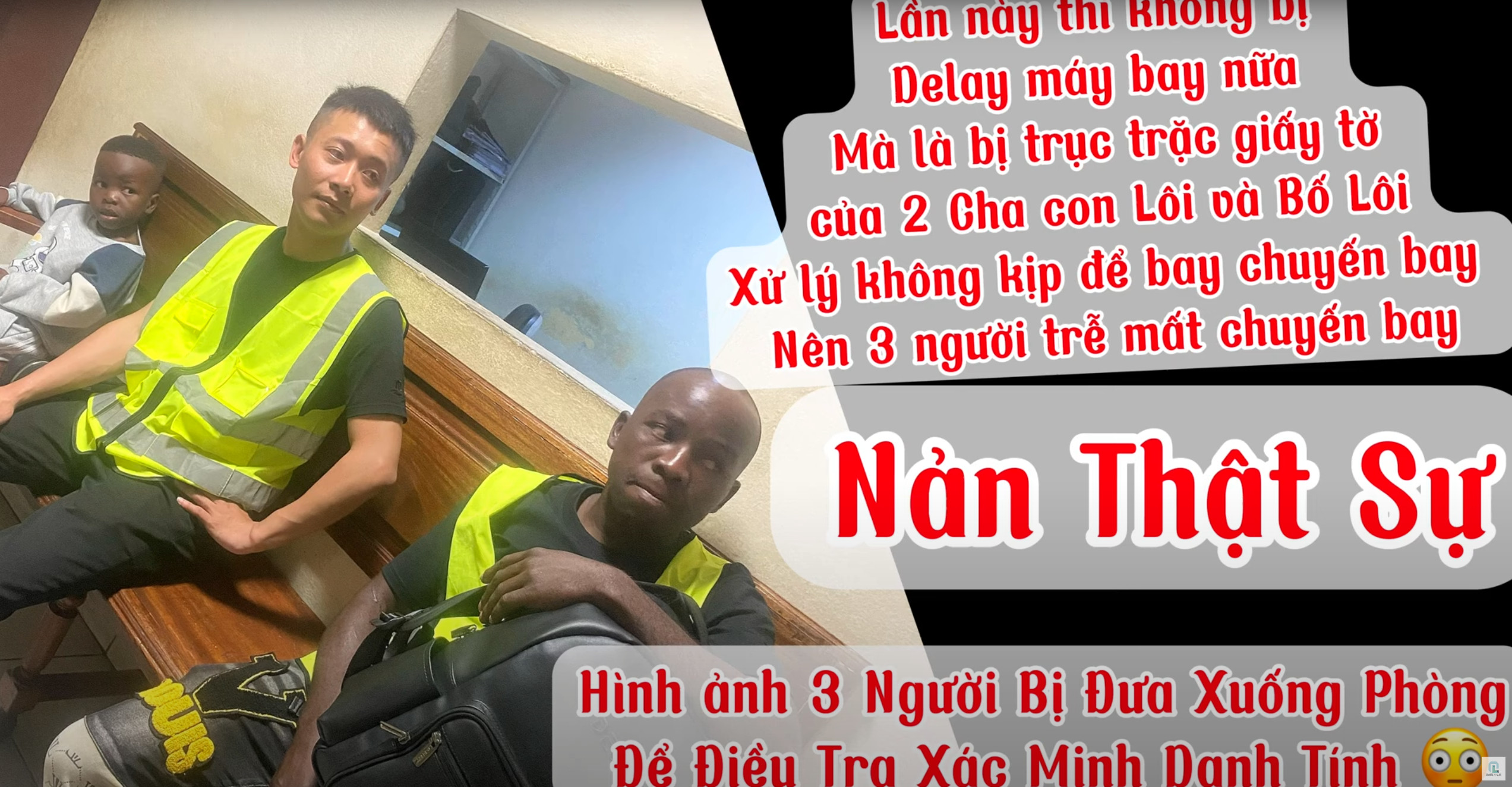 Quang Linh Vlogs và Lôi Con lỡ hẹn về Việt Nam vì sự cố giấy tờ- Ảnh 1.