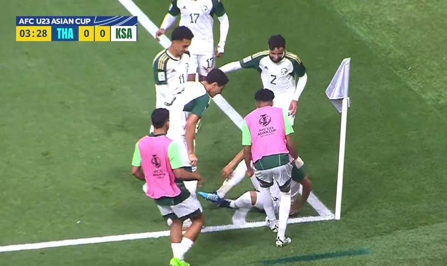 "Vỡ trận", U23 Thái Lan thảm bại trước U23 Ả Rập Saudi- Ảnh 1.