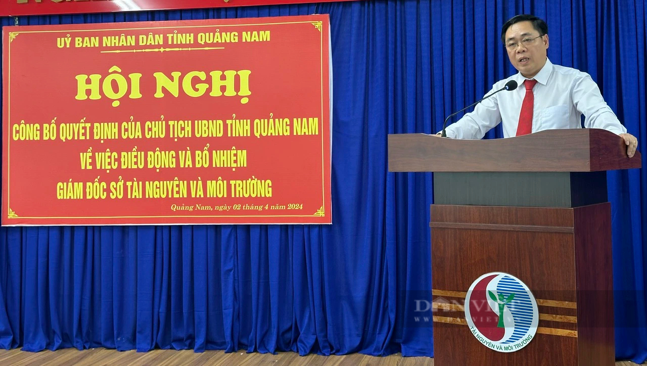 Tân Giám đốc Sở Tài nguyên & Môi trường Quảng Nam Bùi Ngọc Ảnh hứa gì khi nhận chức?- Ảnh 3.