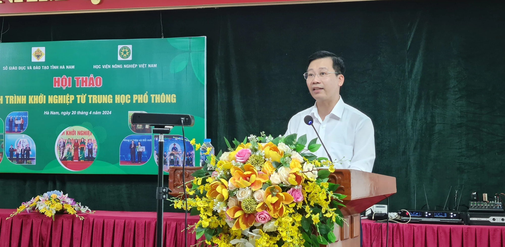 Học viện Nông nghiệp Việt Nam khơi dậy tinh thần khởi nghiệp cho học sinh THPT tỉnh Hà Nam- Ảnh 3.