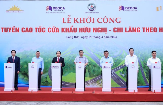 Thủ tướng dự lễ khởi công dự án tuyến cao tốc cửa khẩu Hữu Nghị - Chi Lăng- Ảnh 4.