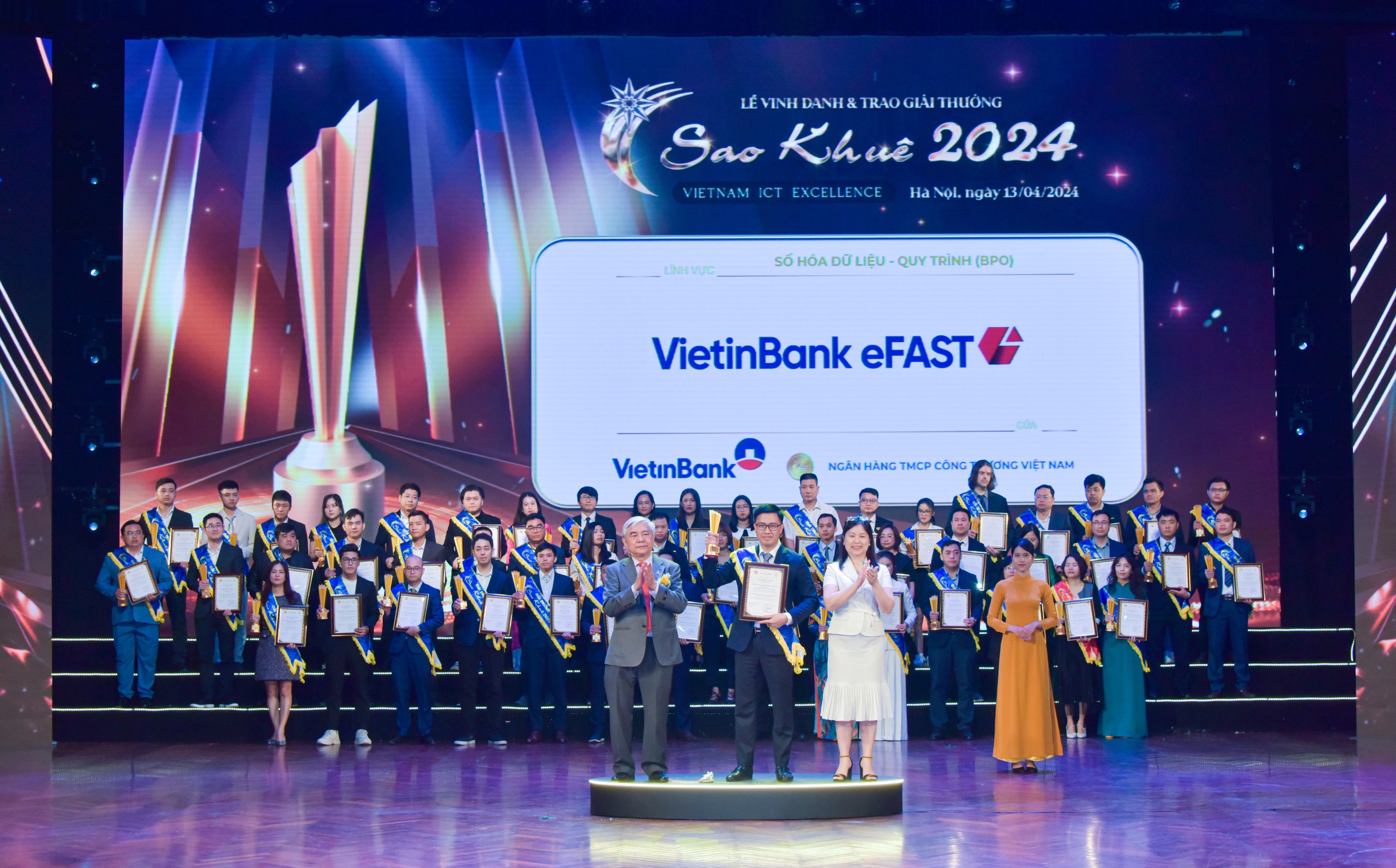 VietinBank đạt 2 Giải thưởng Sao Khuê năm 2024- Ảnh 1.