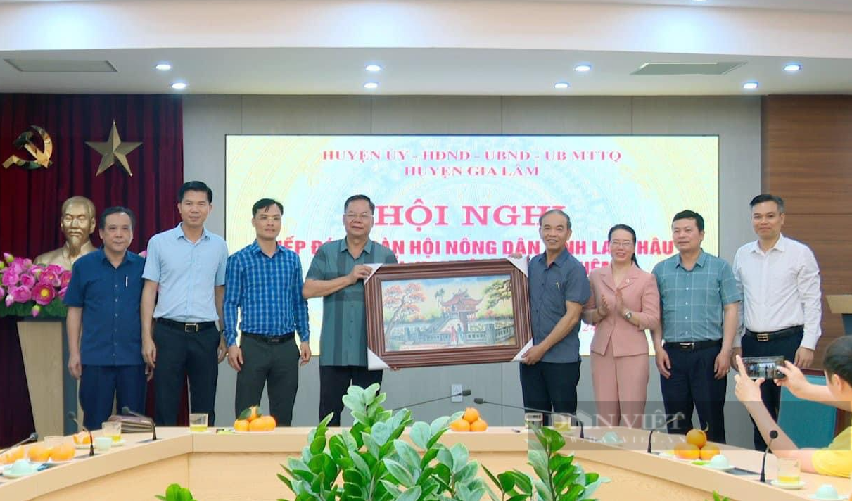 Hội Nông dân tỉnh Lai Châu, Hội Nông dân TP.Hà Nội ký kết Chương trình phối hợp hoạt động giai đoạn 2024 - 2028- Ảnh 6.