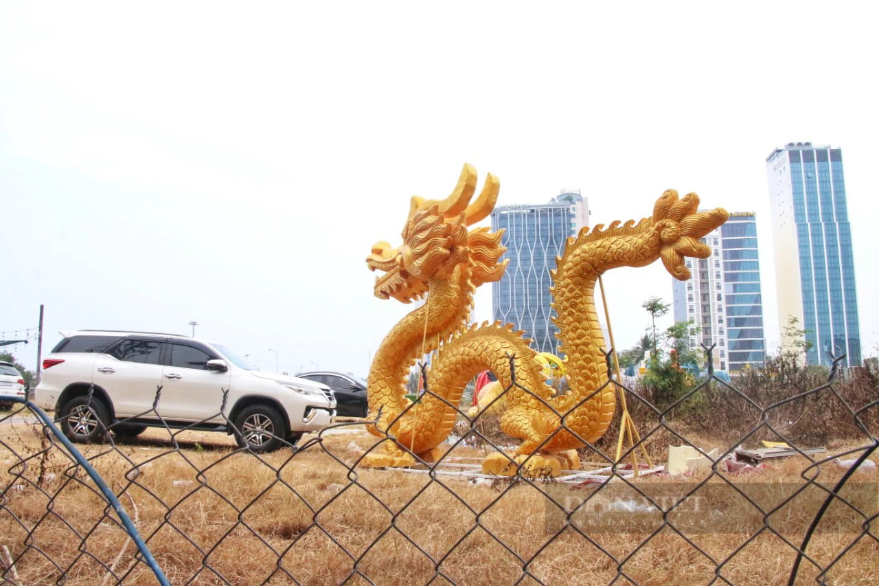 Linh vật rồng nằm la liệt "chờ" công viên tại Đà Nẵng- Ảnh 8.