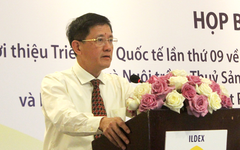 Ông Dương Tất Thắng – Cục trưởng Cục Chăn nuôi cho biết ILDEX Vietnam 2024 sẽ mang đến nhiều thông tin về công nghệ, kỹ thuật tiên tiến hiện đại cho người chăn nuôi. Ảnh: Nguyên Vỹ