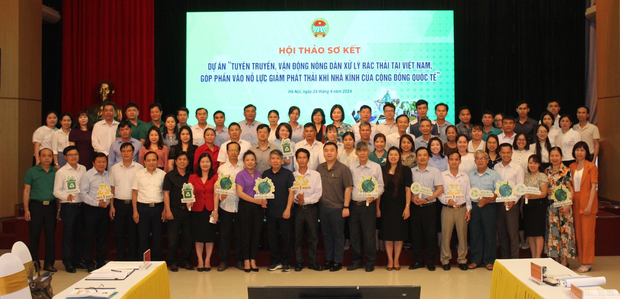 Hội NDVN sơ kết Dự án tuyên truyền, vận động nông dân xử lý rác thải tại Việt Nam: Hơn 8.000 mô hình hiệu quả- Ảnh 5.