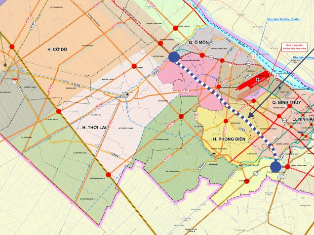 Đường vành đai nghìn tỷ ở Cần Thơ "vướng đủ thứ" sau hơn 17 tháng khởi công- Ảnh 1.