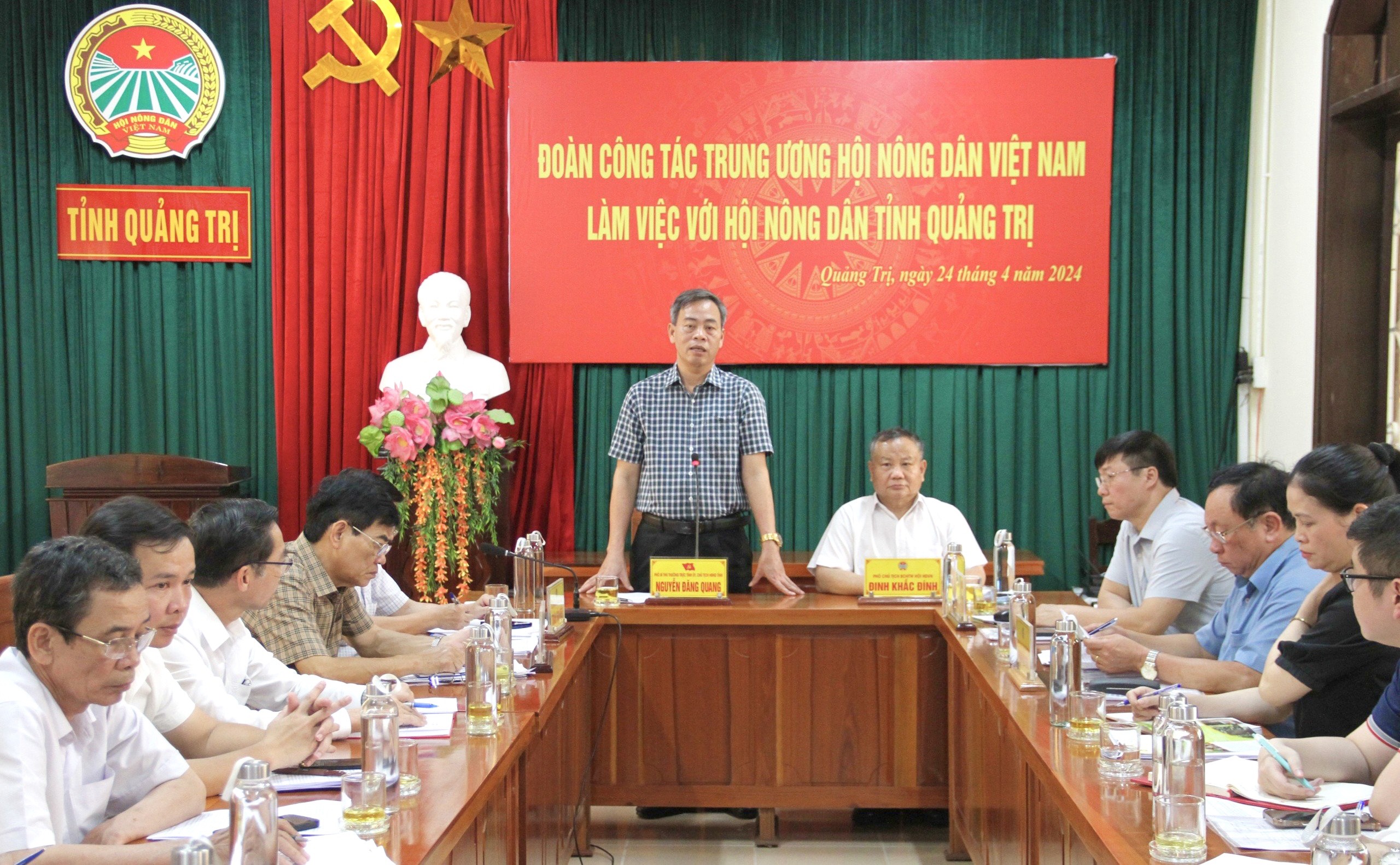Trung ương Hội Nông dân Việt Nam làm việc với Hội Nông dân tỉnh Quảng Trị- Ảnh 2.
