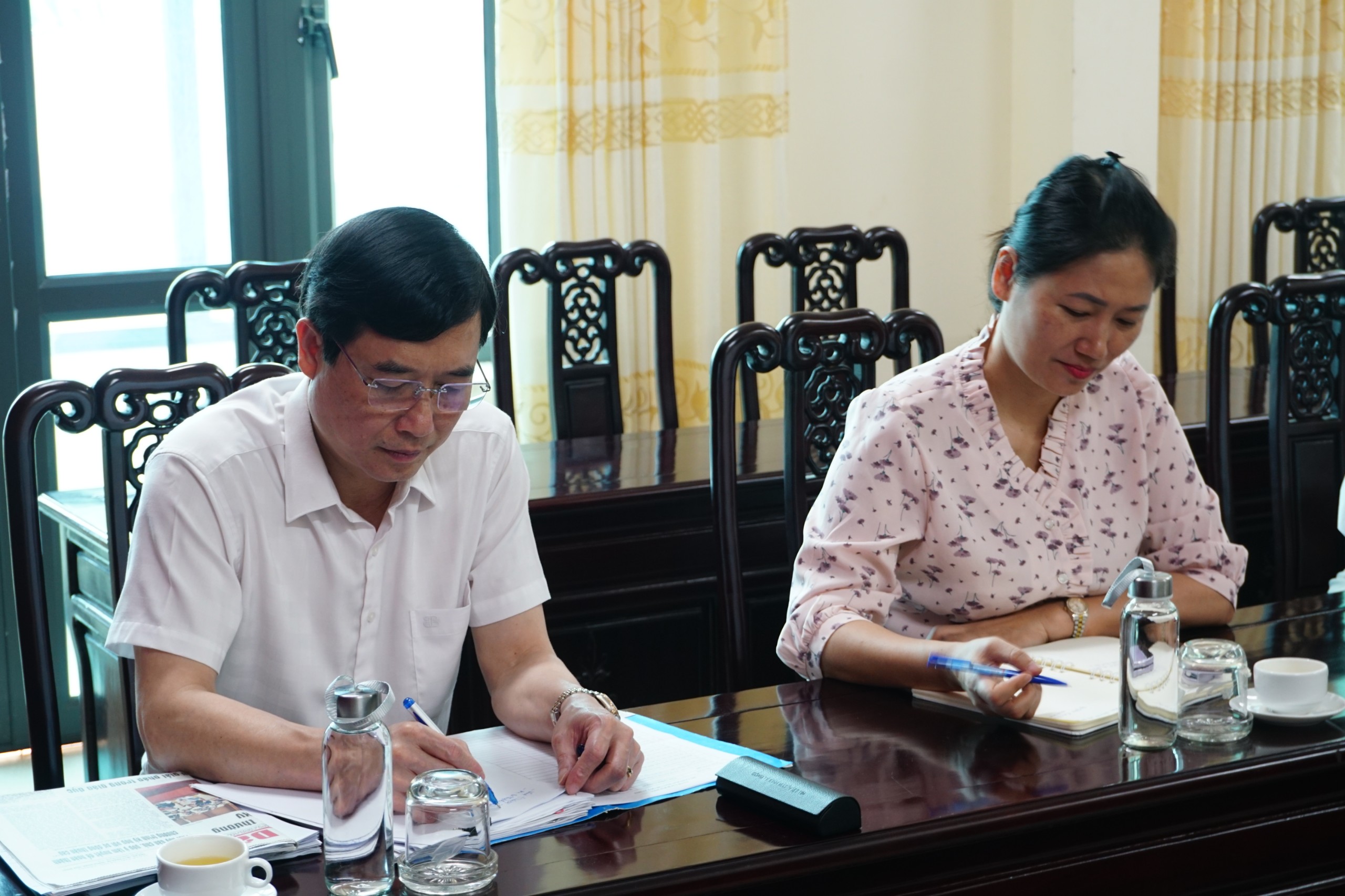 Báo NTNN/Điện tử Dân Việt thăm và làm việc tại Ban Tuyên giáo Tỉnh ủy Yên Bái - Ảnh 3.