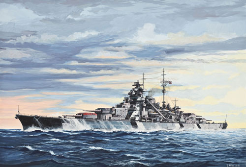 Trận hải chiến nào khiến chiến hạm mạnh nhất của phát xít Đức chìm xuống đáy biển?- Ảnh 3.