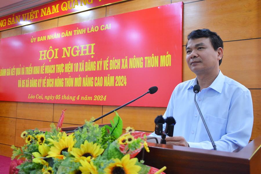 Lào Cai: Phấn đấu 15 xã về đích nông thôn mới và nâng thôn mới nâng cao năm 2024- Ảnh 2.