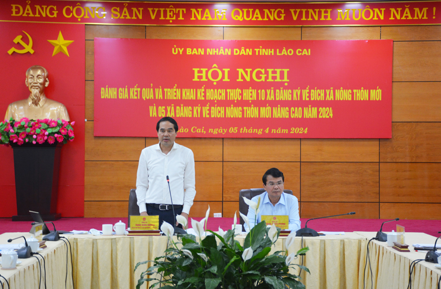 Lào Cai: Phấn đấu 15 xã về đích nông thôn mới và nâng thôn mới nâng cao năm 2024- Ảnh 3.