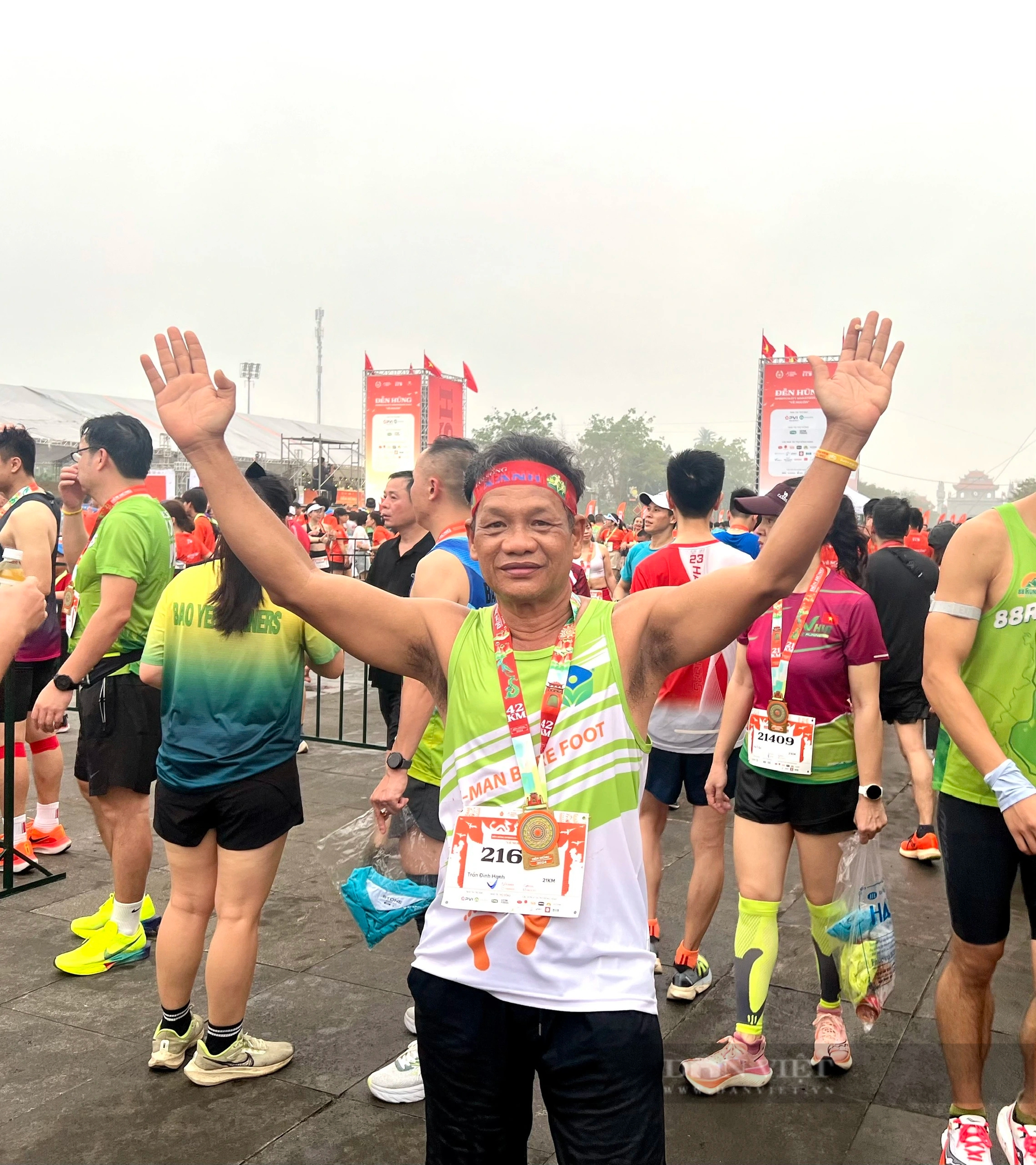 Đền Hùng gây ấn tượng với 6.000 runner giải chạy "Về nguồn"- Ảnh 5.