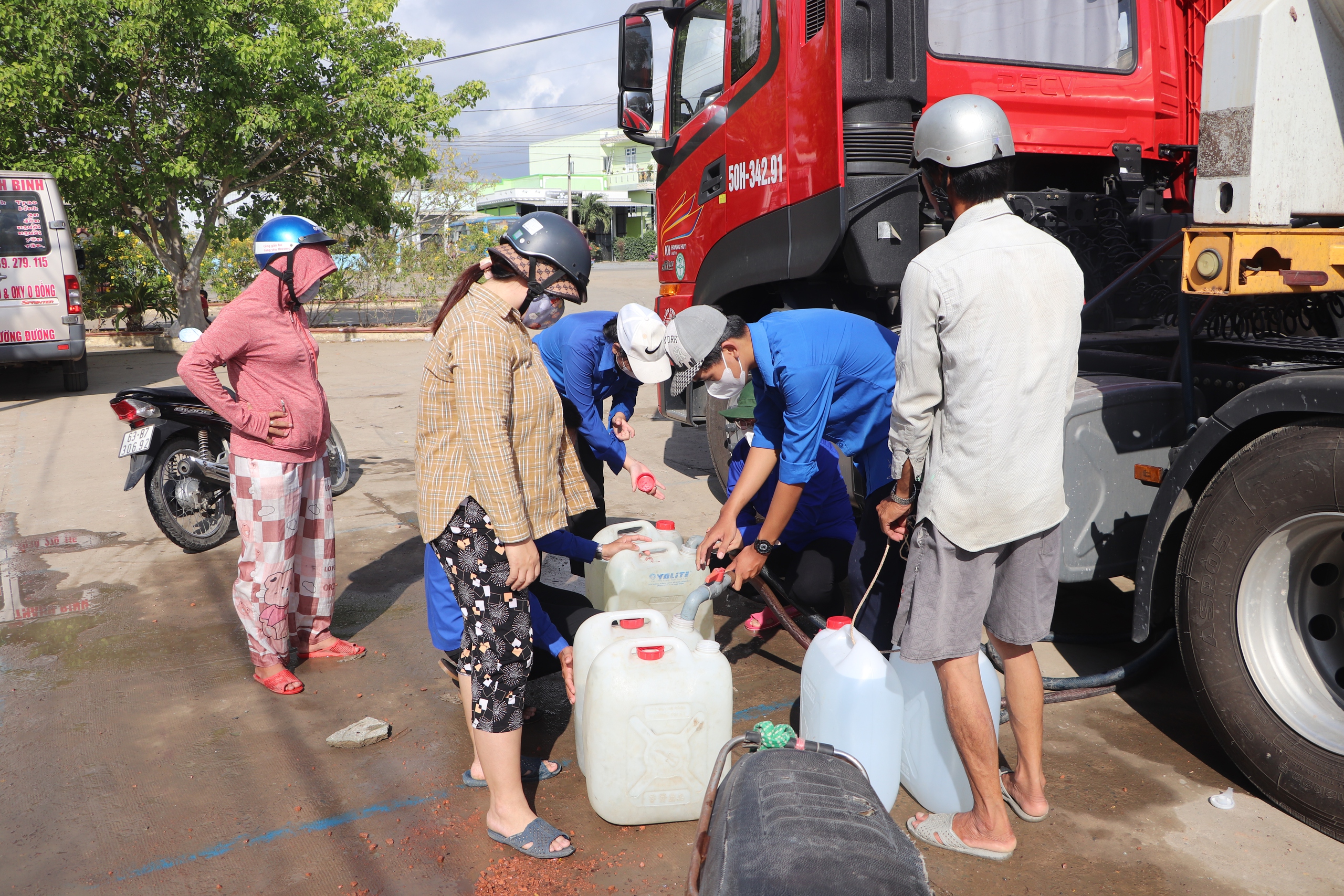 Cù lao ở Tiền Giang thuộc diện thiếu nước sinh hoạt khẩn cấp mùa khô hạn, thực tế ra sao?- Ảnh 4.