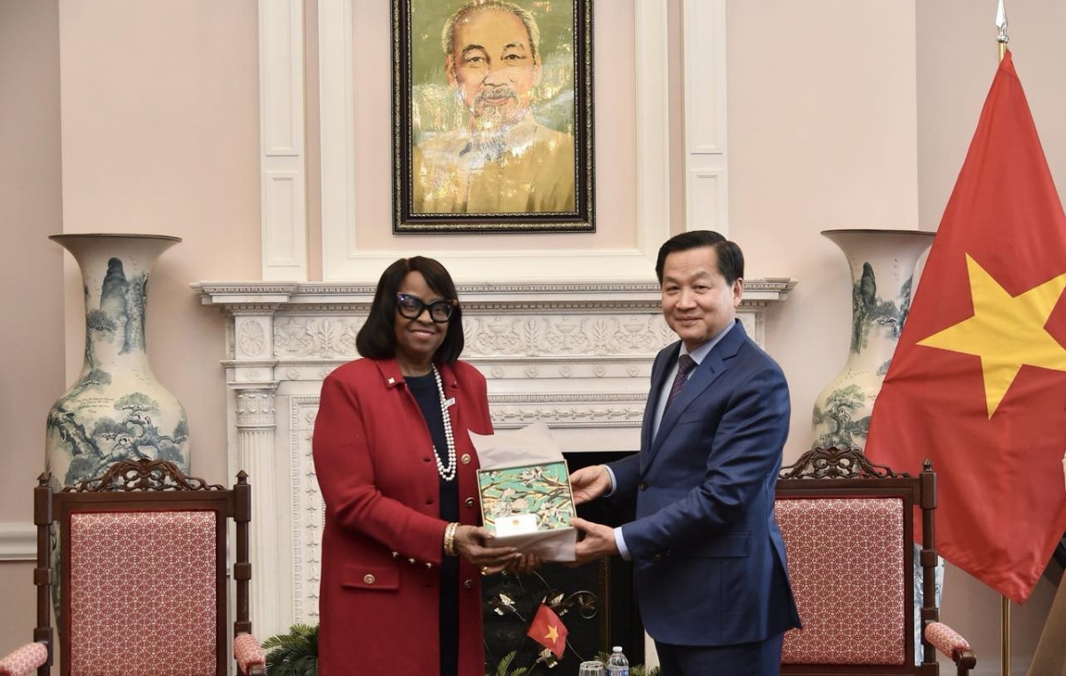 Phó Thủ tướng Lê Minh Khái trao đổi với giới chức và doanh nghiệp Mỹ tăng cường hợp tác thúc đẩy kinh tế- Ảnh 3.
