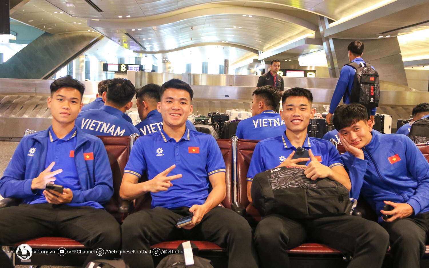 U23 Việt Nam đã có mặt tại Qatar, ở khách sạn 5 sao
