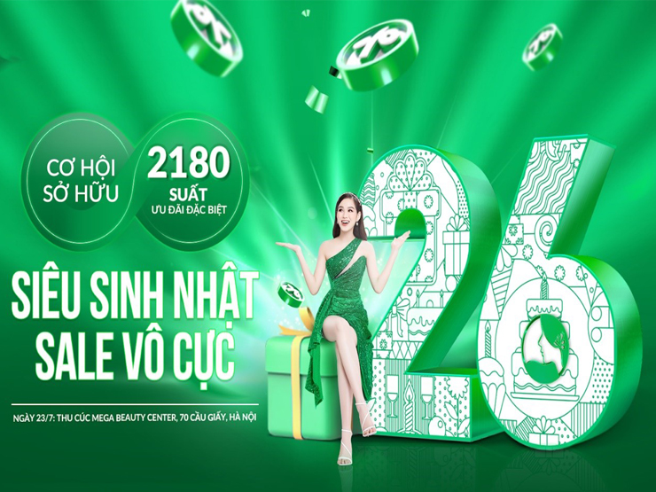 Nóng: Thu Cúc tung 2180 suất làm đẹp siêu ưu đãi