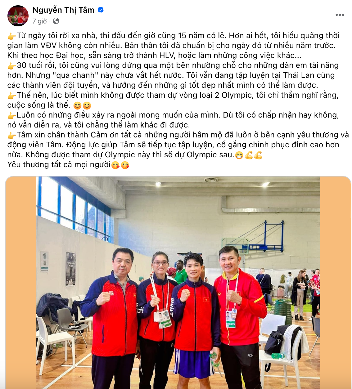 Nữ võ sĩ boxing Nguyễn Thị Tâm bức xúc sau khi hết cơ hội dự Olympic 2024- Ảnh 2.