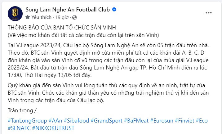 Quyết trụ hạng, SLNA "chơi lớn"- Ảnh 1.