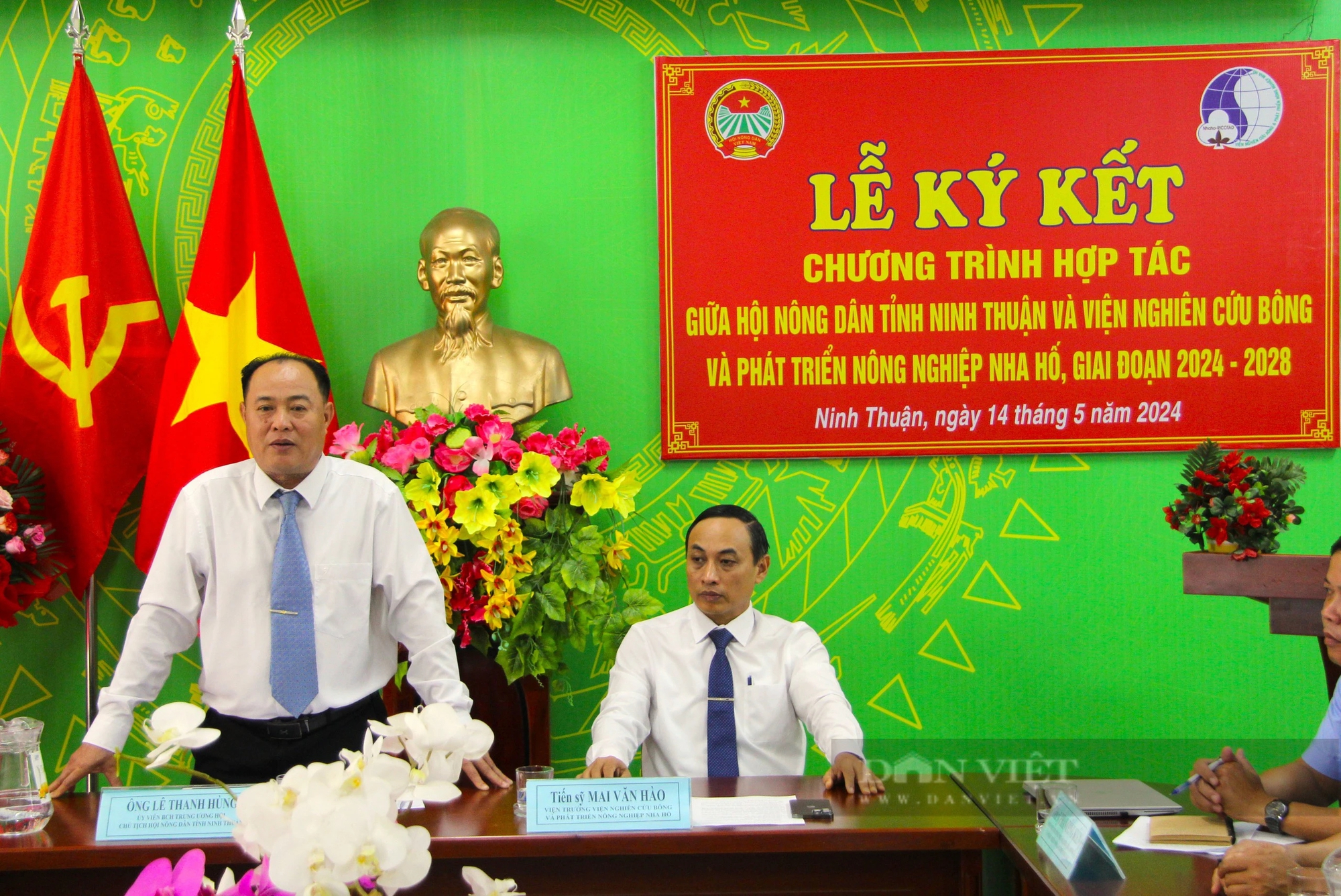 Hội Nông dân Ninh Thuận ký kết hợp tác giúp nông dân đẩy mạnh ứng dụng khoa học công nghệ- Ảnh 1.