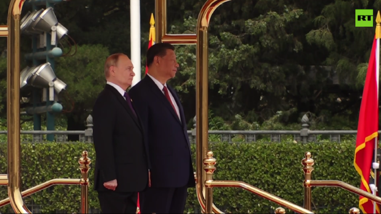 Tổng thống Nga Putin và Chủ tịch Trung Quốc hội đàm tại Bắc Kinh- Ảnh 1.