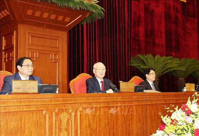 Tổng Bí thư Nguyễn Phú Trọng chủ trì khai mạc Hội nghị Trung ương 9- Ảnh 2.
