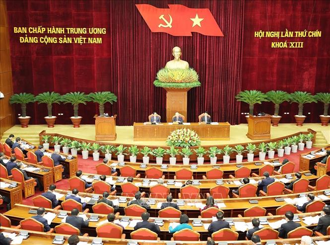 Tổng Bí thư Nguyễn Phú Trọng chủ trì khai mạc Hội nghị Trung ương 9- Ảnh 3.