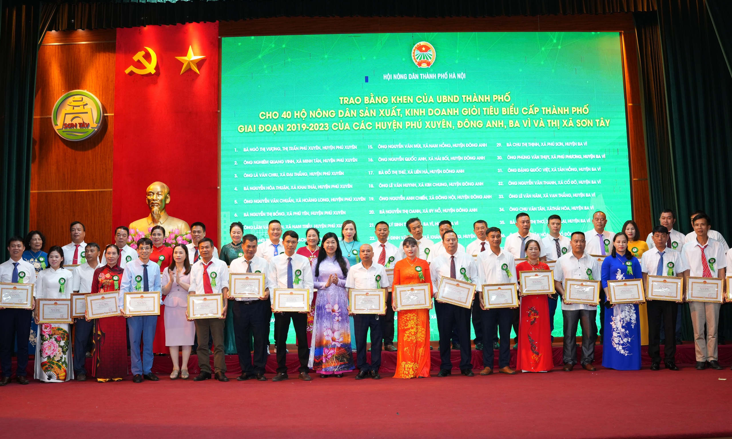 Hội Nông dân TP Hà Nội và Hội Nông dân 36 tỉnh, thành ký kết chương trình phối hợp giai đoạn 2024-2028- Ảnh 4.