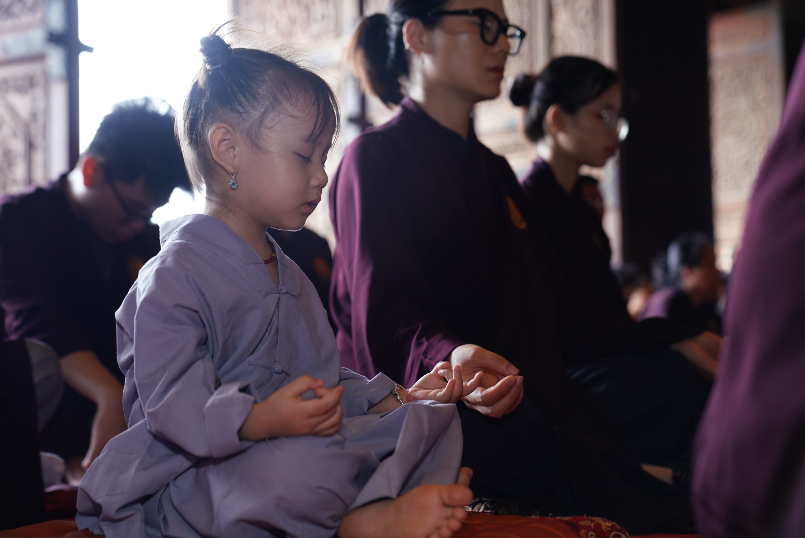 Nghi thức tắm Phật truyền thống trong Đại lễ Phật đản ở chùa Tam Chúc - Ảnh 5.