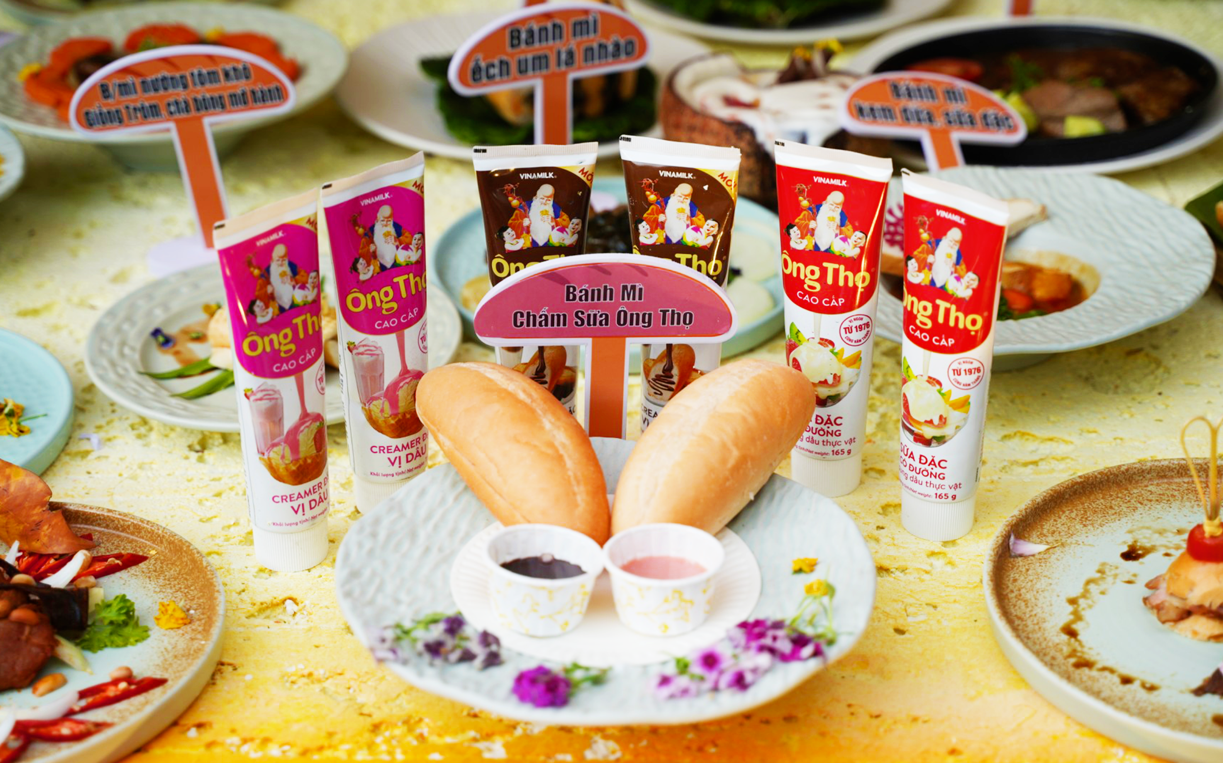 Vinamilk và sữa đặc Ông Thọ tôn vinh ẩm thực Việt với các món ăn ấn tượng tại lễ hội bánh mì 2024- Ảnh 2.