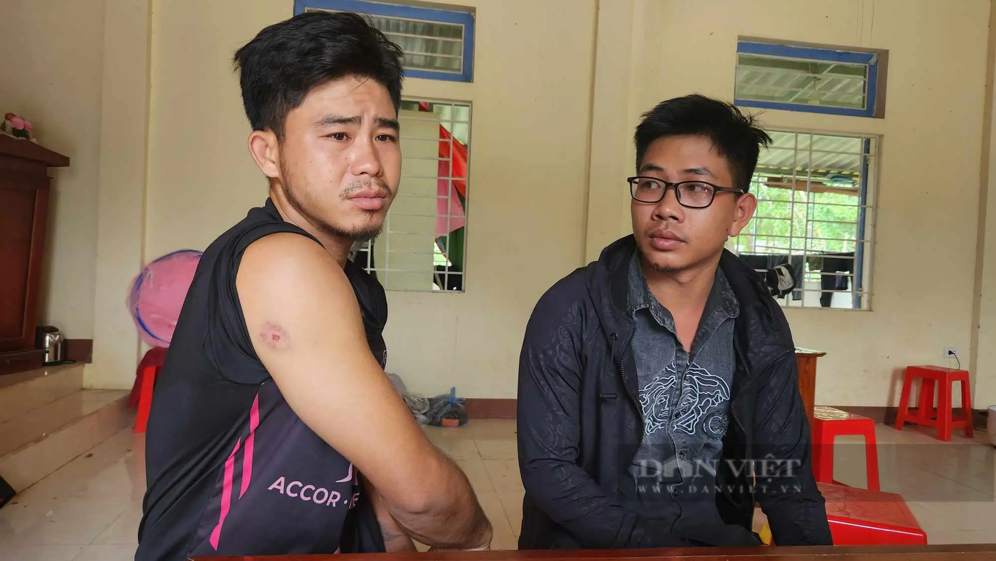 3 người lái máy gặt thuê bị đánh ở Quảng Trị- Ảnh 1.