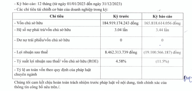 Chủ đầu tư dự án 10.000 tỷ ở Huế báo lỗ 19 tỷ đồng, nợ phải trả gấp 3,4 lần vốn chủ - Ảnh 1.