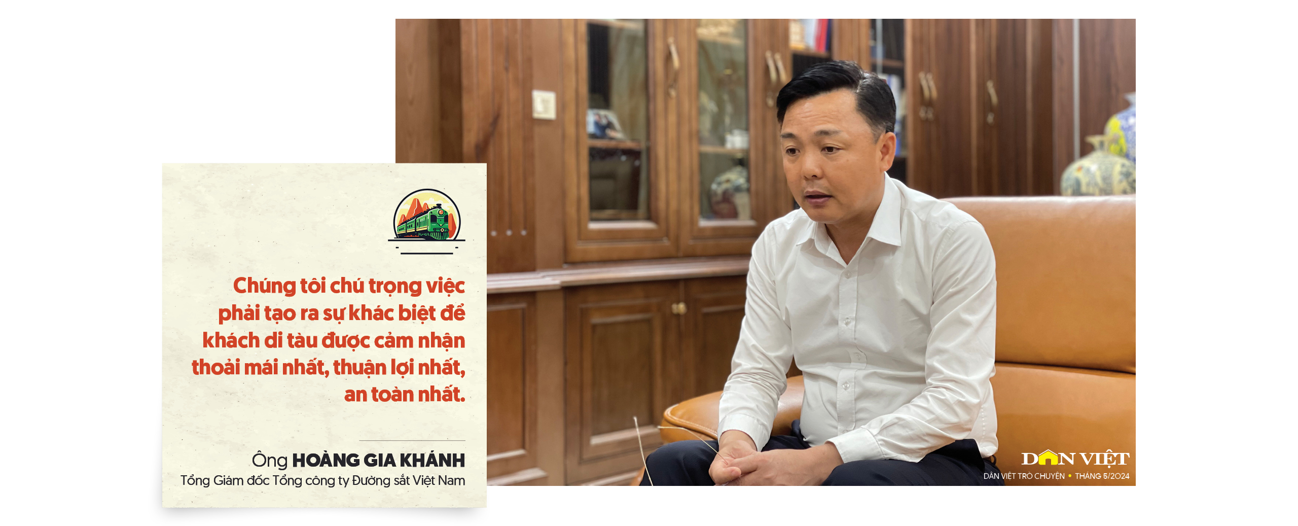 Ông Hoàng Gia Khánh - Tổng Giám đốc Đường sắt Việt Nam: Không thể cứ ngồi đó "ăn mày quá khứ"!- Ảnh 4.