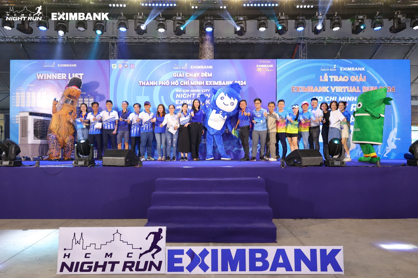 Ho Chi Minh City Night Run Eximbank thành công rực rỡ  - lan tỏa tinh thần năng động và “bứt phá” đến cộng đồng- Ảnh 5.