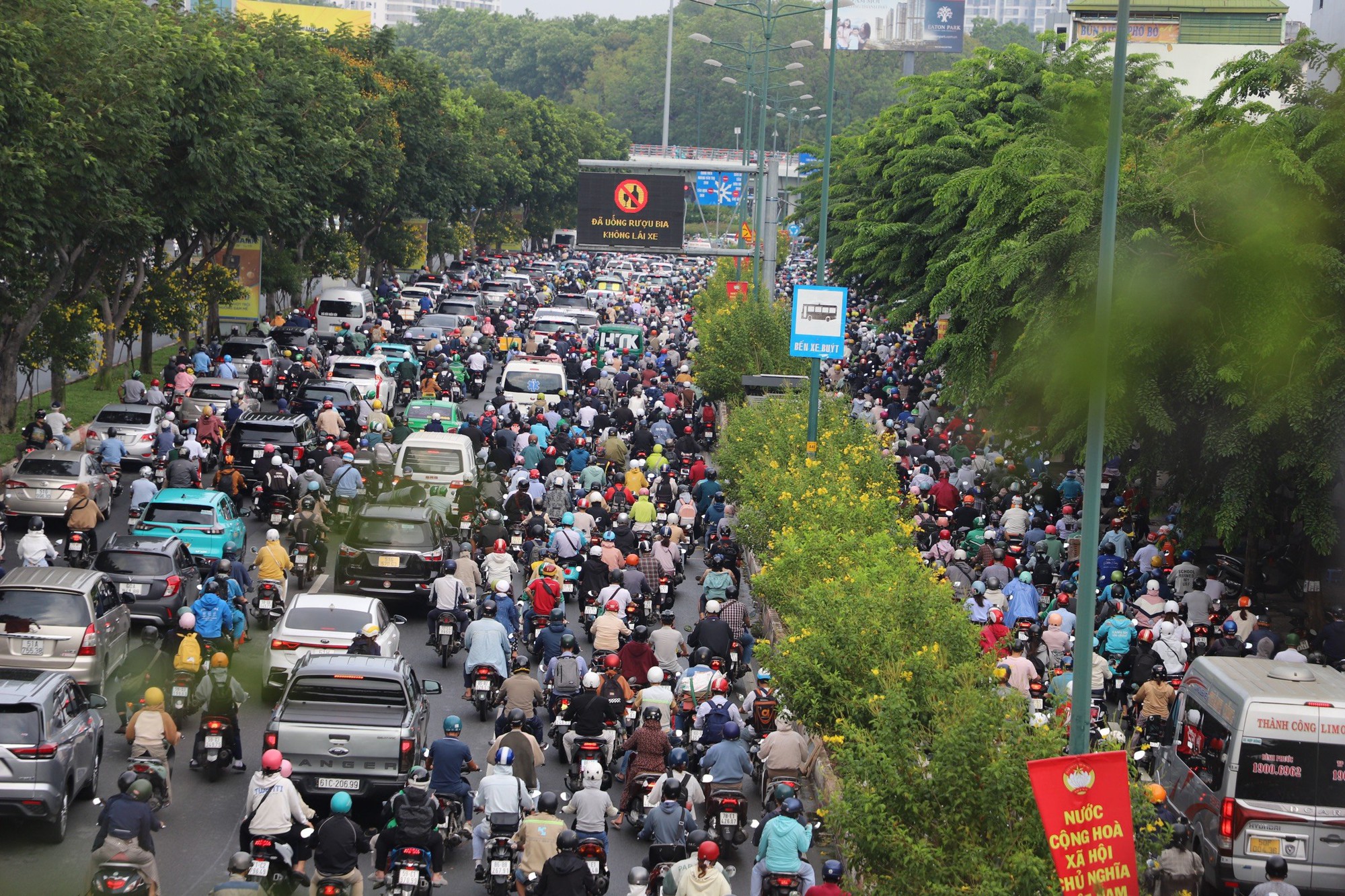 Thu phí kẹt xe để hạn chế xe cá nhân vào nội đô TP.HCM: Cần phải thăm dò để biết được tính khả thi- Ảnh 1.