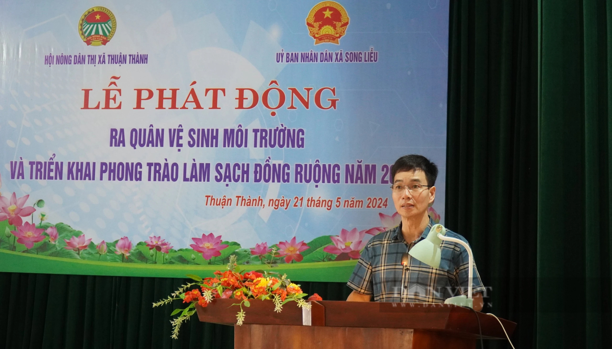 Hội Nông dân thị xã Thuận Thành (Bắc Ninh) phát động hội viên nông dân "làm sạch đồng ruộng"- Ảnh 2.